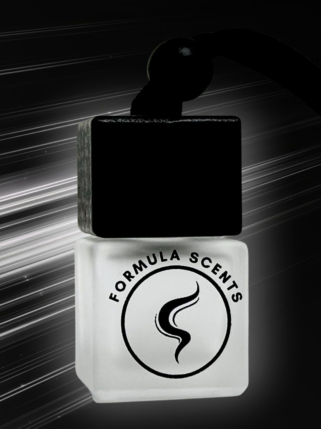 Flacon Formula Scents fini Frosted, verre givré
