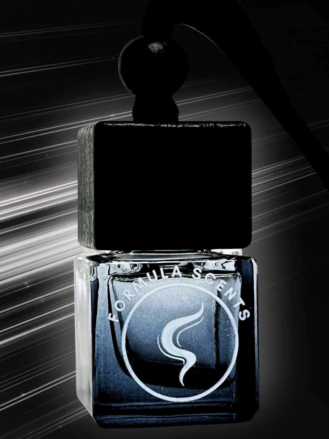 Flacon Formula Scents fini Smoky, verre fumé